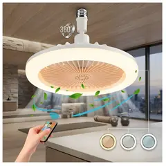 OEM - FOCO VENTILADOR DE TECHO CON CONTROL