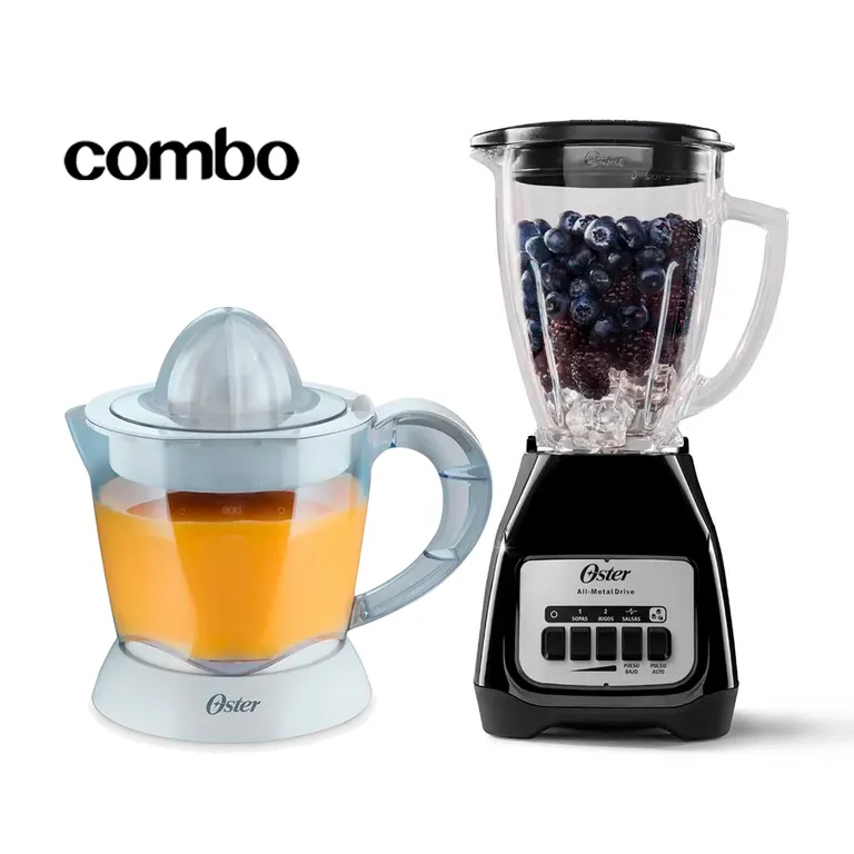 Combo Licuadora BLSTKAGBPB + Exprimidor de Cìtricos FPSTJU407W