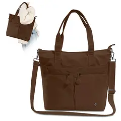 KELLER - Bolso Cartera Impermeable con Múltiples Bolsillos Marrón Y40
