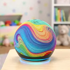 AMAZON - PARLANTE INTELIGENTE ECHO DOT KIDS - ARCOÍRIS