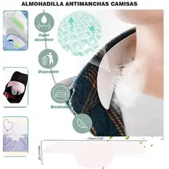 GENERICO - Protector de cuello para hombres y mujeres, banda absorbente