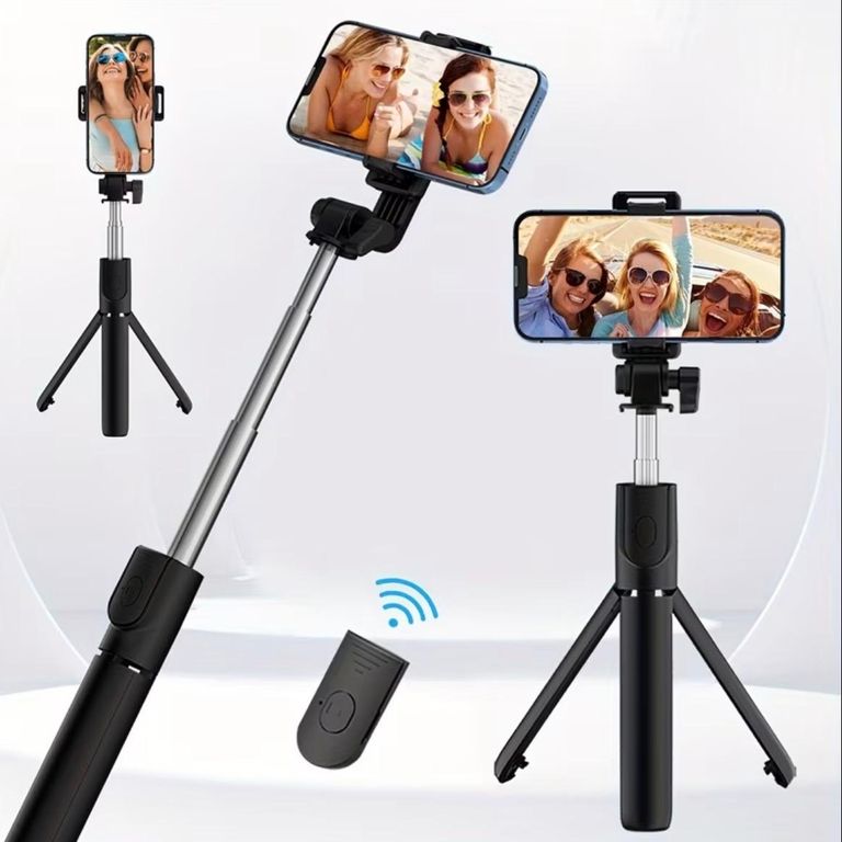 Tripode 2 en 1: Selfie stick + tripode profesional