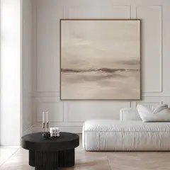 DECO DESIGN - Cuadro Calm Coastal - 50x50cm