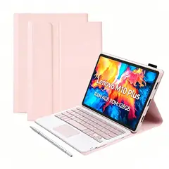 LENOVO - Tablet Pad M10 Plus 4GB+128GB 10.6“ 2KLCD MediaTek G80 7700MAh Gris+Teclado Rosado+Lápiz