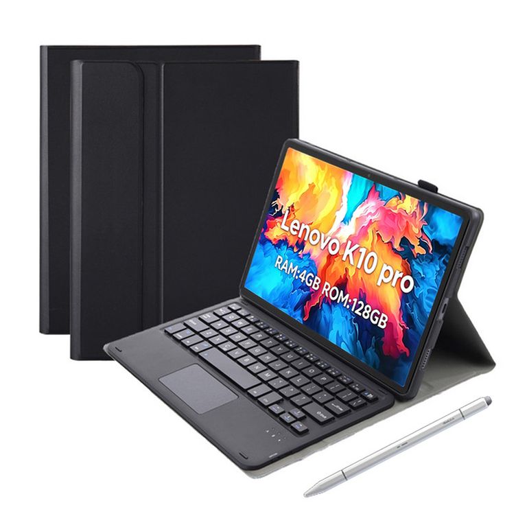 Tablet Pad K10 Pro 4GB+128GB 10.6“ 2KLCD MediaTek G80 7700MAh Gris+Teclado Negro+Lápiz