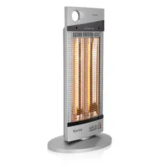 Kendal - Estufa Eléctrica Fibra de Carbono NSB‑120K6 Silver 1000W