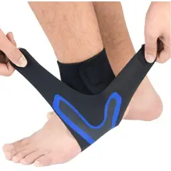 GENERICO - Tobillera Ortopedica de Neopreno con Ajuste Velcro - M