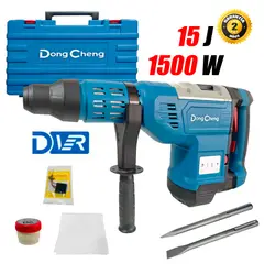 DONGCHENG - Martillo Perforador DZC45 SDS-Max 15J 1500W 8.2kg