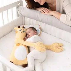 GENERICO - Peluche Arrullador para Bebés Apego Abrazable con Palmada Calmante