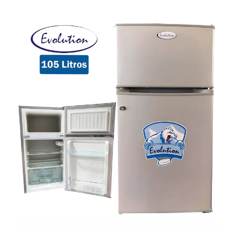 Frigobar 2 Puertas 105L BCD-105 – Gris