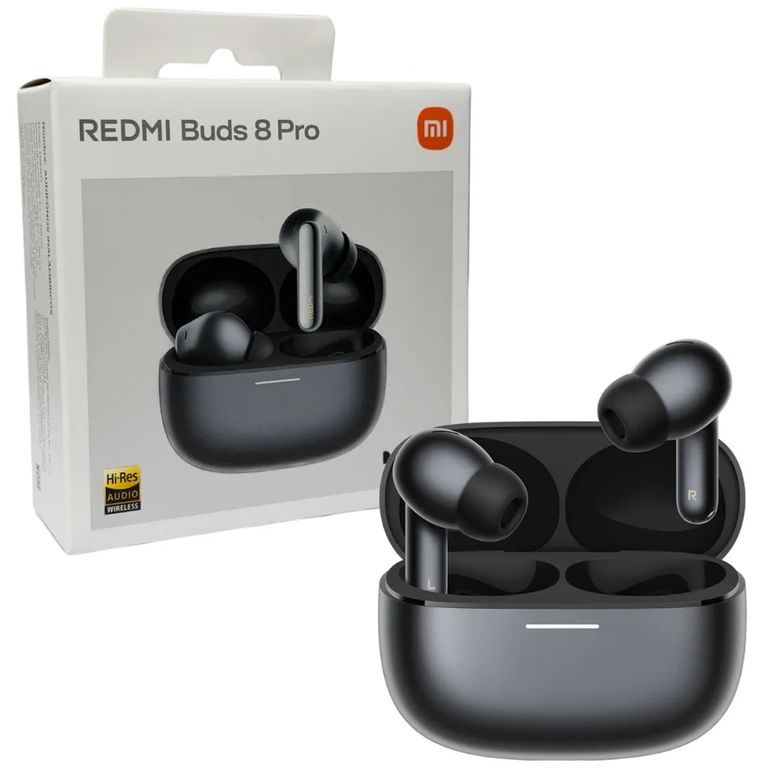 Audifonos Redmi Buds 8 Pro Anc Sonido Hi-Fi Hasta 35h Negro