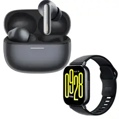 XIAOMI - Audífonos Buds 8 Pro + Reloj Watch 5 Active Kit Negro