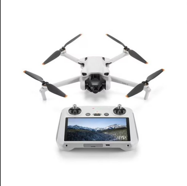 Dron Mini 3 para fotografía con control remoto RC con pantalla