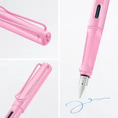 LAMY - Pluma Safari 0D2 Pluma Safari Lightrose EF LA