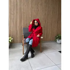 ALLEZ COLLECTION - ABRIGO ZARA CON CAPUCHA MUJER - SIN FORRO - VERSATIL