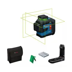BOSCH - Nivel Láser de 3 Lineas Verde 30 Metros GLL 80-33 G