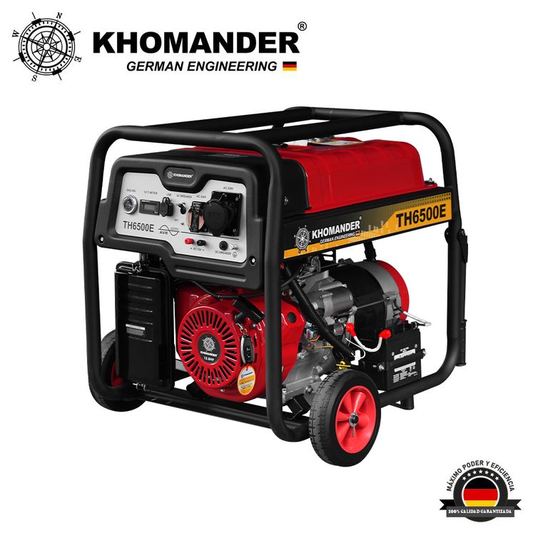 GENERADOR GASOLINERO 5.5KW 220V -