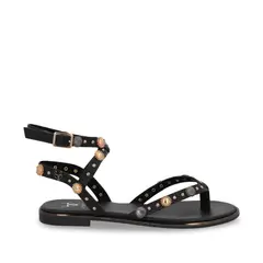 Gotta - Sandalia Plana Negra Mujer 55211