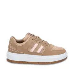GOTTA - Zapatillas Plataforma Beige Mujer 58030