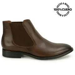 Viale - Botin Chelsea MATEO-2610 Marron Homme Cuero