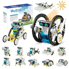 TOYS MASTER - Robot Armable con Paneles Solares