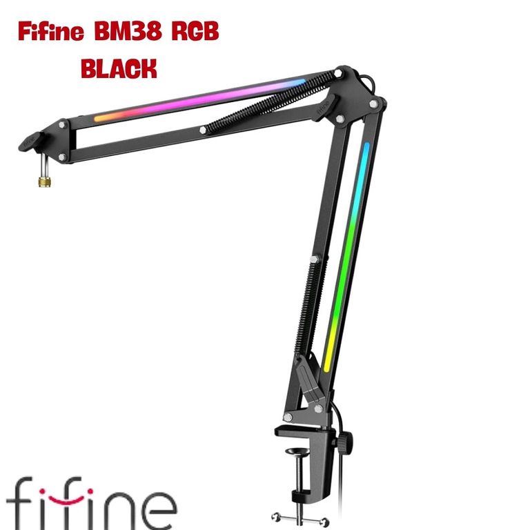 Brazo para Micrófono BM38 RGB BLACK