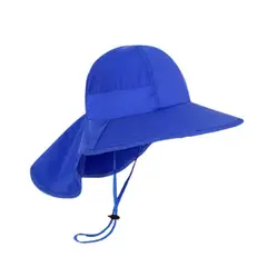 THE BABY SPOT - Sombrero con protección UPF 50+ para Niños (2 a 10 años) AZUL