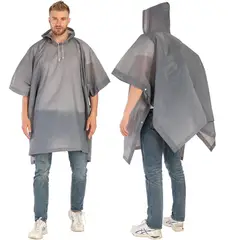 GENERICO - Set de 2 Ponchos de agua EVA protector para lluvias impermeable