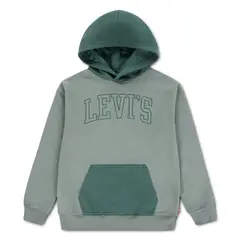 LEVIS - Polera para Niño Hoodie Verde