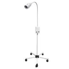 GENERICO - Lámpara de Examen Médico LED 50000 Lux Rodable con Cuello Flexible