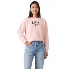 LEVIS - Polerón Mujer Gr Everyday Crew Rosado