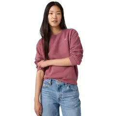 LEVIS - Polerón Mujer Everyday Sweatshirt Burdeo