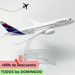 GENERICO - Avión de metal a escala 15cm B787 LATAM AIRLINES