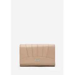 RENZO COSTA - BILLETERA CUERO DRAPE MIDI