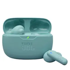 JBL - Audífonos Bluetooth True Wireless Wave Beam 2 cancelación de ruido 40h Azul