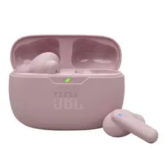 JBL - Audífonos Bluetooth True Wireless Wave Beam 2 cancelación de ruido 40h Rosado