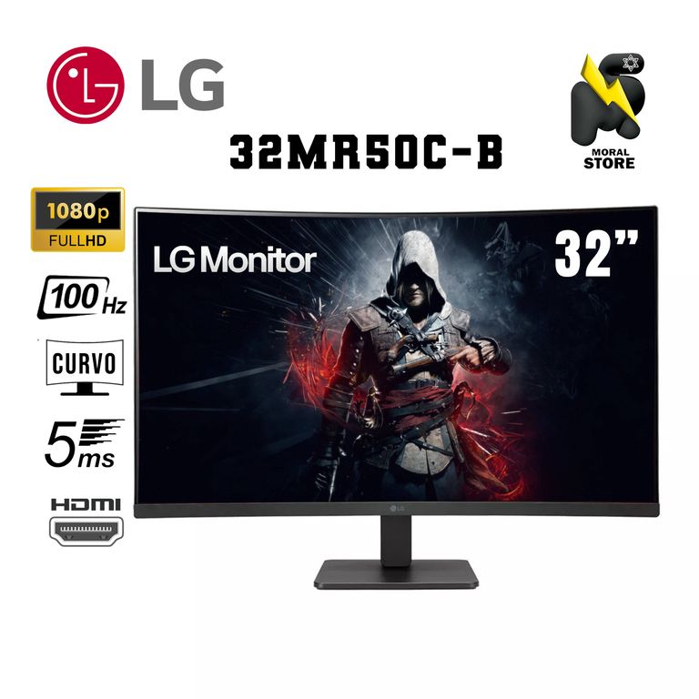 MONITOR CURVO 32MR50C FULL HD 32 " VA 100HZ 5MS