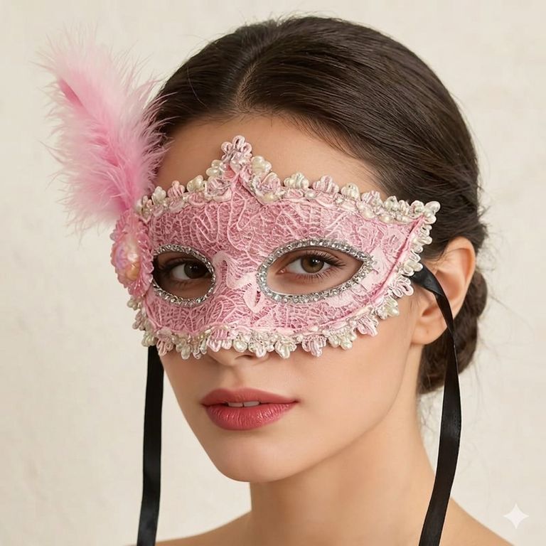 MASCARA VENECIANA PARA FIESTA DE CUMPLEAÑOS PARA MUJER