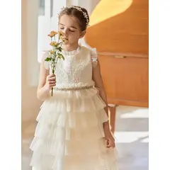 GENERICO - VESTIDO PARA NIÑA PARA BAUTIZO