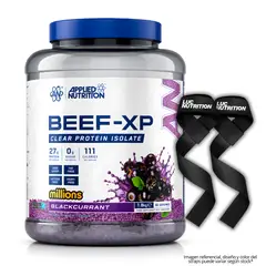 APPLIED NUTRITION - Beef XP 1.8 KG Proteina Hidrolizada de Carne - Blackcurrant + Straps