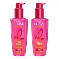 ELVIVE - Loreal Serum Dream Liso Aceite Para El Cabello X2 Und