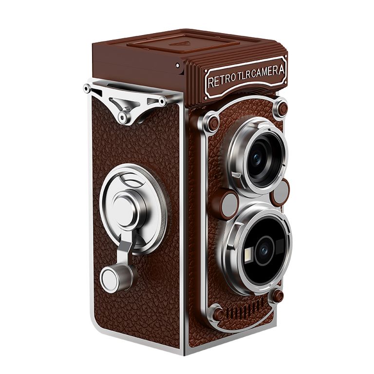 Retro Cámara Digital LK-019 48MP 1080P Infrarroja Tipo-C para Niños y Principiantes