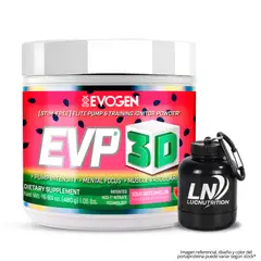 EVOGEN - EVP 3D Pre-entreno Sin estimulantes 40 Servicios - Sour Watermelon + Portaproteina