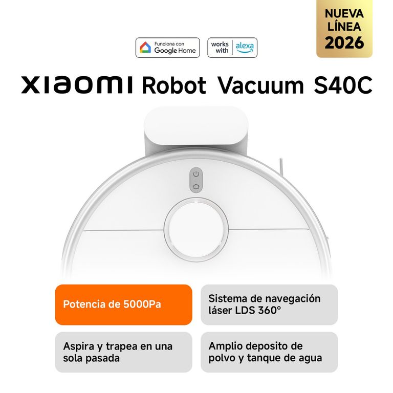 Aspiradora robot Robot Vacuum S40C