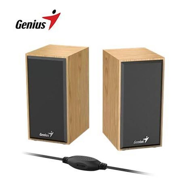 Parlante Sp-Hf180 6w Usb Power Pine Wood
