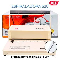 AL - Espiraladora 20 Hojas ALE