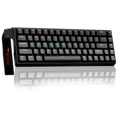 AULA - Teclado WIN68HE Cableado BLACK - GRAY WOOD MAGNETIC SWITCH