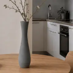 LAR DANIELSEN - Jarrón gris 40 cm - Budapest