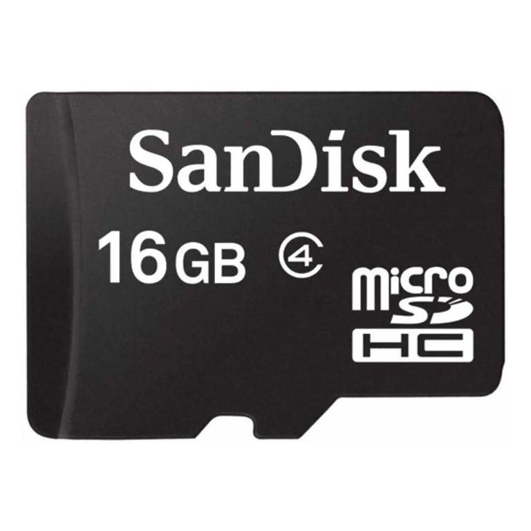 Memoria MicroSDHC 16GB Clase 4 SDSDQM-016G-B35A con Adaptador