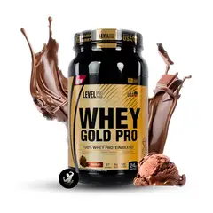 Level Pro - Proteina Whey Gold Pro 2.43 lbs - Chocolate